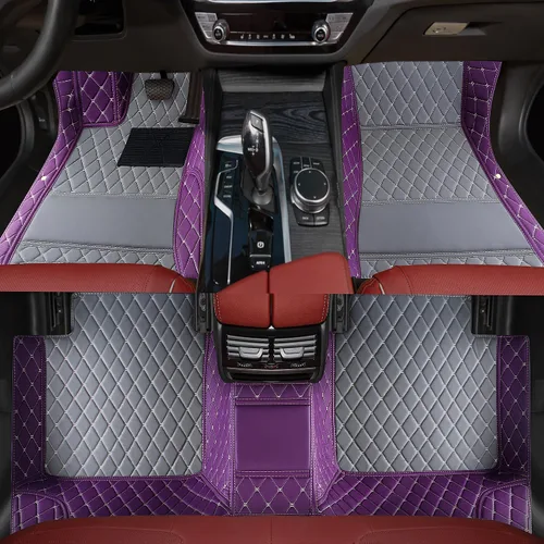 Miniatura 47 de Alfombrillas personalizadas para automóvil adecuadas para el 99% de automóviles, camiones, SUV, alfombrillas para todo tipo de clima, alfombrillas