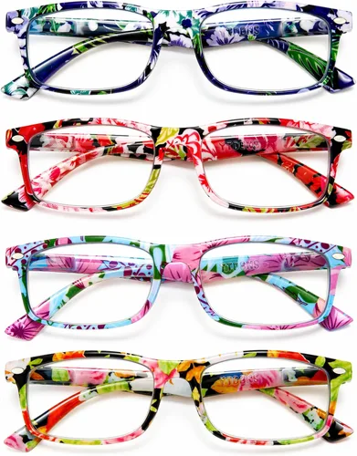 Miniatura 9 de Lentes de lectura elegantes para mujer, lectores con bloqueo de luz azul, anteojos para mujer, tramposos