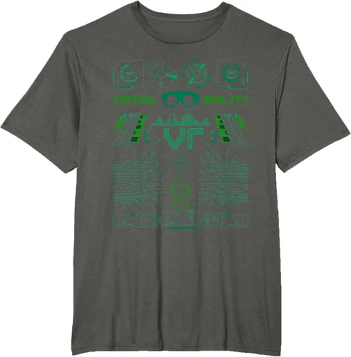 Miniatura 5 de Camiseta de realidad virtual VR Retro Gamers, Negro, S