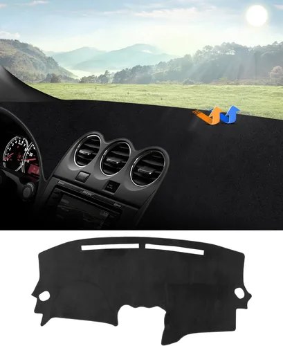 Miniatura 47 de Autorder - Tapete para salpicadero para 2007-2013 Chevy Chevrolet Silverado/GMC Sierra con dos guanteras, accesorios, cubierta de salpicadero