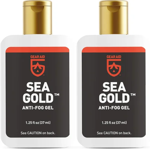 Miniatura 5 de GEAR AID Gotas de mar y oro marino antivaho para máscaras de buceo (paquete de 2)
