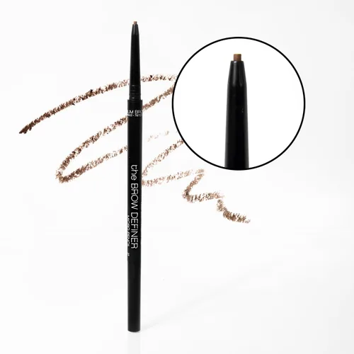 Miniatura 3 de Palladio Beauty - Lápiz definidor de cejas, lápiz de cejas ultra preciso con poder de larga duración, brocha de carrete mezcla color para un acabado