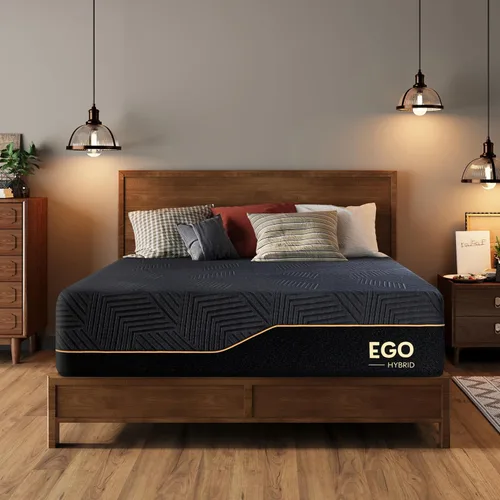 Miniatura 14 de EGOHOME - Colchón de espuma viscoelástica individual de 10 pulgadas para dolor de espalda, cama de gel de cobre refrescante en una caja, espuma