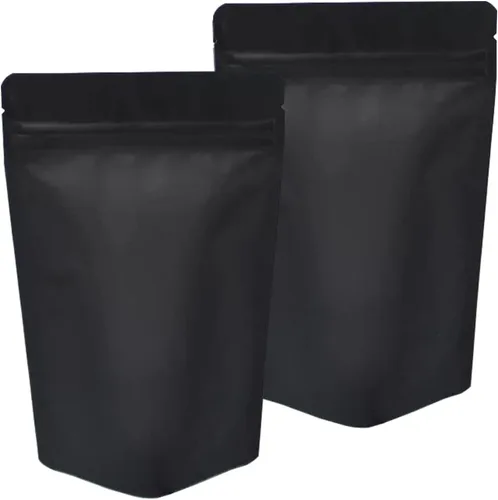 Miniatura 6 de 100 bolsas de Mylar – Bolsas de almacenamiento de alimentos Mylar de 4 x 6 pulgadas, bolsas resellables de papel de aluminio con cierre