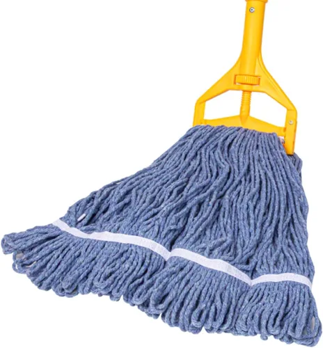 Restaurantware RW Clean - Cabezal de trapeador de repuesto de 24 onzas, 1 cabezal de trapeador de cuerda resistente, mango de trapeador se vende por