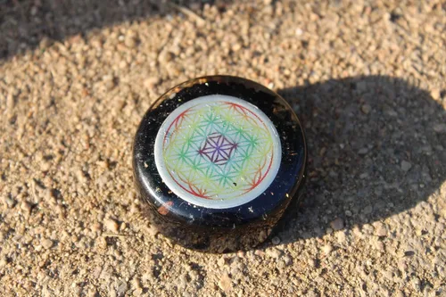 Turmalina Negra Flor de la Vida Torre de Orgón Buster Generador eléctrico piezoeléctrico Frecuencia Iones Probado Nube Chem Buster Chakra Equilibrio