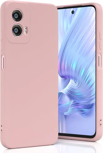 Miniatura 11 de Funda Moto G Power 5G 2024, silicona líquida, delgada, suave, TPU Fit, protección de cuerpo completo, a prueba de golpes, para G Power 2024 5G (gris)