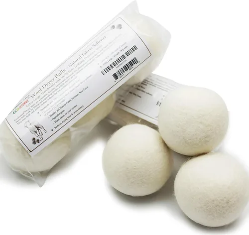 Miniatura 7 de (WB0003-3 Pk - Bolas secadoras de lana, de primera calidad, XL, orgánicas, ecológicas, sin perfume, no tóxicas, de fieltro, suavizante, de tela
