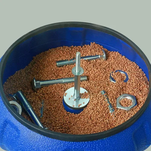 Miniatura 4 de Leegol Electric Máquina pulidora vibratoria del cuenco del vaso de 5LB - Pulido de pequeñas piezas de metal