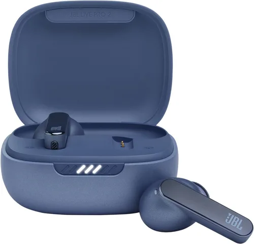 Miniatura 13 de JBL Live Pro 2 - Auriculares inalámbricos verdaderos con cancelación de ruido, hasta 40 horas de reproducción con carga inalámbrica, 6 micrófonos