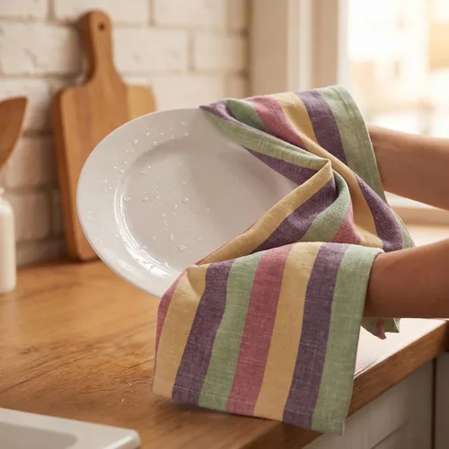 Miniatura 596 de Urban Villa Toallas de cocina 100% algodón para cocina (juego de 6) 20"x30" toallas de cocina altamente absorbentes, juego de ropa de cocina