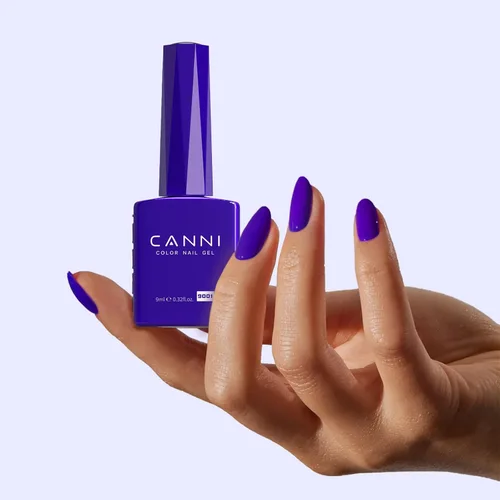 Miniatura 5 de CANNI - Esmalte de uñas en gel azul real, 1 unidad de 0.5 onzas, color azul marino, gel de cobalto oscuro profundo, para quitar el esmalte de uñas