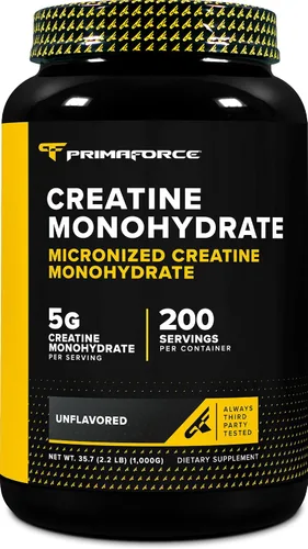 Miniatura 7 de Primaforce Suplemento monohidrato de creatina – 3.3 lbs - Polvo micronizado