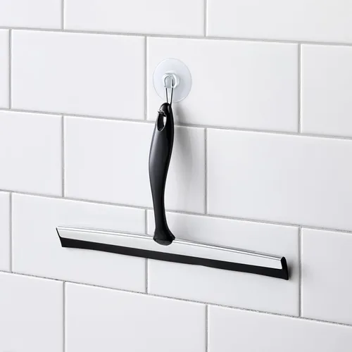 Miniatura 5 de iDesign - Gancho de pared para ducha, color negro y cromado