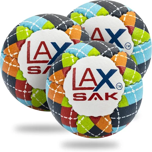 Miniatura 12 de Pelotas de práctica suaves Lax Sak para Lacrosse, paquetes de 1, 2, 3, 6, 12, 24, 36, 60 y 120 - mismo peso y tamaño que las pelotas de Lacrosse