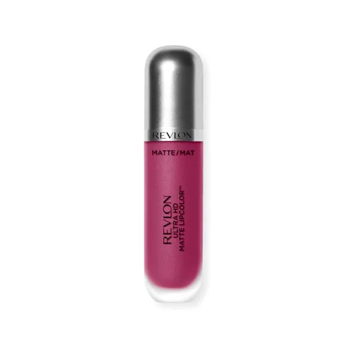 Miniatura 6 de Revlon Ultra HD Matte Lipcolor, lápiz labial líquido mate ligero aterciopelado en rosa, Devotion (600), 0.2 onzas
