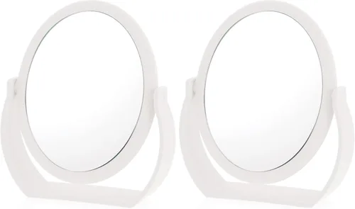 Miniatura 6 de Danielle Creations - Espejo de maquillaje de doble cara de 6.75 pulgadas con vidrio Ultra Vue, 12 magnficaciones, acrílico transparente