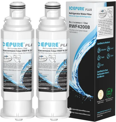 Miniatura 17 de ICEPURE PLUS NSF53 DA97-17376B Reemplazo para HAF-QIN/EXP, HAF-QIN, DA97-08006C, RF23M8070SG, RF23M8070SR, RF23M8090SG, RF23M8090SR, AQF-DA97-17376B