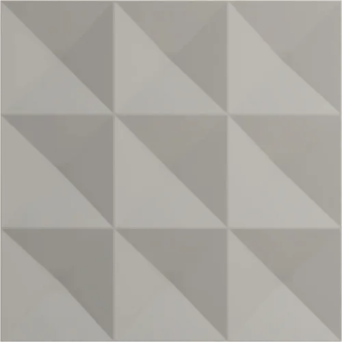 Miniatura 5 de Ekena Millwork 19 5/8 pulgadas de ancho x 19 5/8 pulgadas de alto Benson EnduraWall Panel decorativo de pared 3D, aluminio
