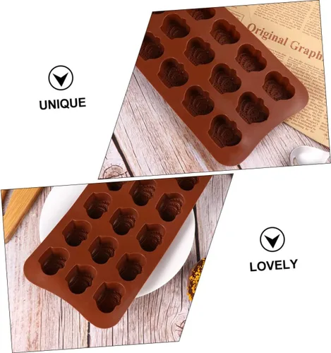 Miniatura 8 de Molde de silicona de corona de 3 piezas, molde para hornear, molde de proteína, moldes para dulces, moldes de goma, moldes de azúcar, moldes