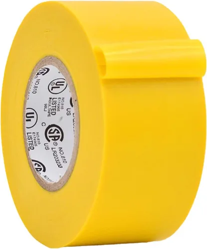 Miniatura 57 de WOD ETC766 - Cinta eléctrica blanca de uso general de grado profesional con núcleo certificado UL/CSA. Cinta eléctrica adhesiva de goma vinílica