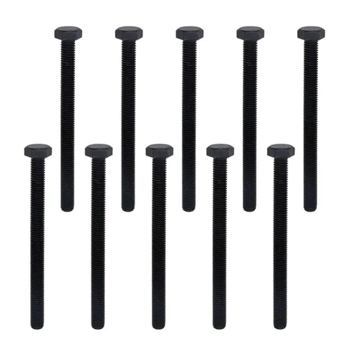 Miniatura 15 de Aicosineg M8 x 0.394 in Acero al carbono Grado 8.8 Tornillo de cabeza hexagonal externa Tornillos de rosca métrica Tornillos hexagonales sujetador