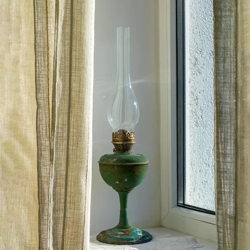 Miniatura 8 de Luxshiny Pantalla de lámpara de aceite de repuesto para chimenea de vidrio transparente, 9.64 x 1.96 x 1.96 pulgadas, resistente al viento, cubierta