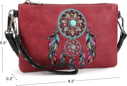 Miniatura 3 de rlc-l014Montana West 100% Real piel Crossbody