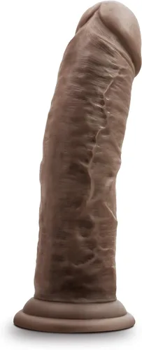 Miniatura 6 de Blush Dr. Skin - Juguetes sexuales para adultos – Dr. Shepherd Consolador de chocolate de silicona de 8 pulgadas – Polla gruesa curada con platino