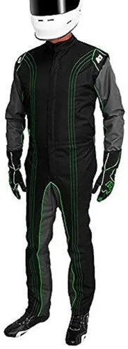 Miniatura 22 de K1 Race Gear CIK/FIA traje de competición de go kart, nivel 2, aprobado, 5XS, Anaranjado