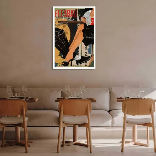 Miniatura 5 de Póster Colorido Retro de Moda Fleabag Divertido I Love You Is Will Pass Arte de Pared en Lienzo Decoración Funky para Carrito de Bar Impresiones