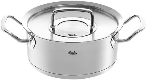 Miniatura 4 de Fissler Original-Profi Collection Rondeau de acero inoxidable de 1.5 cuartos de galón con tapa de metal