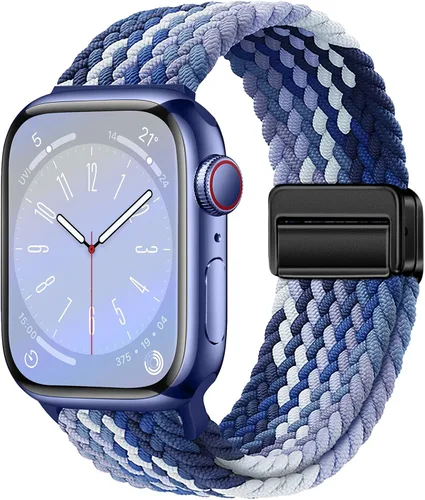 Miniatura 35 de Qimela Correa deportiva compatible con correas de Apple Watch de 1.49, 1.57, 1.61, 1.65, 1.73, 1.77 pulgadas, 1.77 pulgadas, 1.77 pulgadas, correa