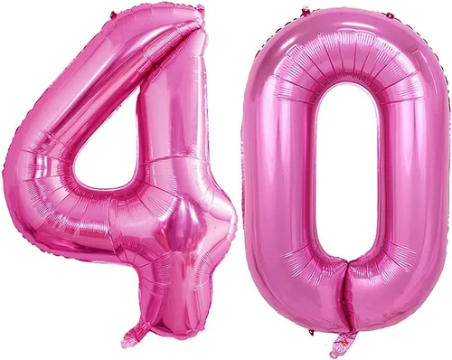 Miniatura 329 de Goer, conjunto de globos de papel aluminio para decoraciones de cumpleaños, globos de las letras de feliz cumpleaños y de números Oro