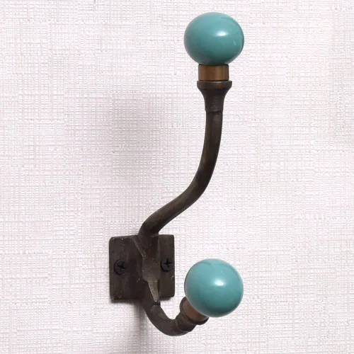 Miniatura 11 de Indian Shelf Ganchos de pared para colgar abrigos, ganchos de pared bohemios negros Perchero de pared Ganchos para colgar toallas Ganchos