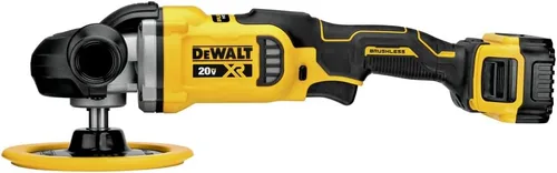 Miniatura 3 de DEWALT 20V MAX* XR Kit de pulidora inalámbrica, rotativa, velocidad variable, 7 pulgadas, 180 mm (DCM849P2)