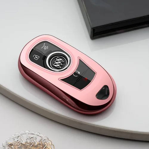 Miniatura 2 de Buick Funda para Llavero de Coche Protector de Llaves Estuche Portallaves Accesorios Rosa