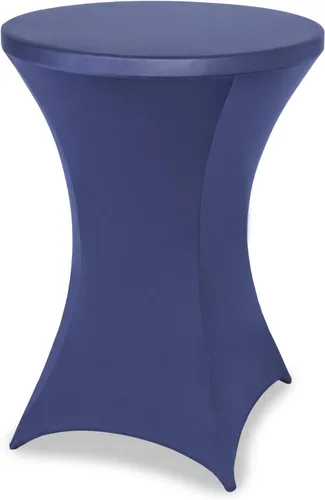 Miniatura 21 de FestiCorp Cubierta de Mesa de Spandex, Manteles Ajustados para Cóctel, Cubiertas de Mesa Redondas Elásticas Highboy para Fiesta, DJ, Bar, Boda, Rosa