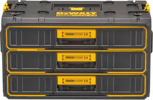 Miniatura 9 de DEWALT TOUGHSYSTEM 2.0 Organizador de herramientas y unidad de almacenamiento de 3 cajones (DWST08330)