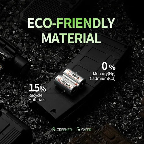 Miniatura 5 de NINMAX® Batería de litio CR123A de 3 V, paquete de 6 baterías de litio de alta potencia 123A de 1700 mAh de 3 voltios para linternas de alta