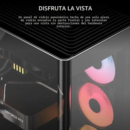 Miniatura 3 de Corsair Frame 4500X RS-R ARGB - Chasis para PC semitorre con vidrio panorámico – Sistema de montaje InfiniRail, compatible con radiadores duales