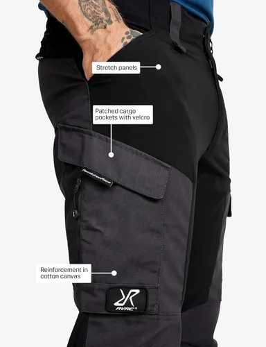Miniatura 5 de RevolutionRace Pantalones RVRC GP para hombre, pantalones duraderos para todas las actividades al aire libre
