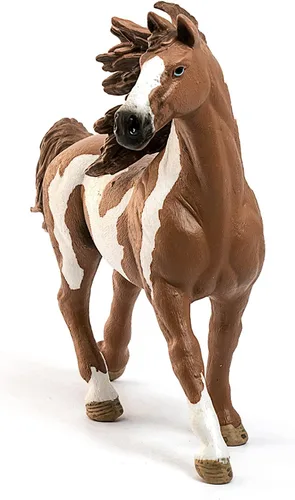 Miniatura 2 de Schleich Farm World, juguetes de animales realistas para niños y niñas, figura de caballo manchado de semental pinto, a partir de 3 años