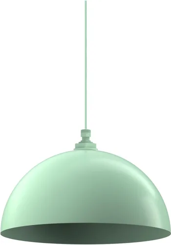 Miniatura 101 de Steel Lighting Co. Brentwood - Lámpara colgante Montada en el techo Cúpula redonda de 14 pulgadas Estilo moderno contemporáneo de granja