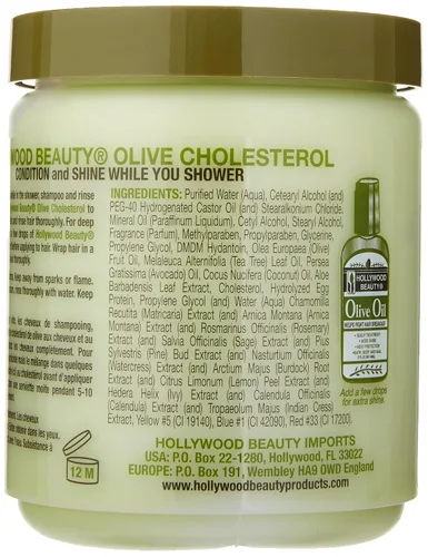 Miniatura 2 de Hollywood Beauty colesterol de oliva, 20 onzas