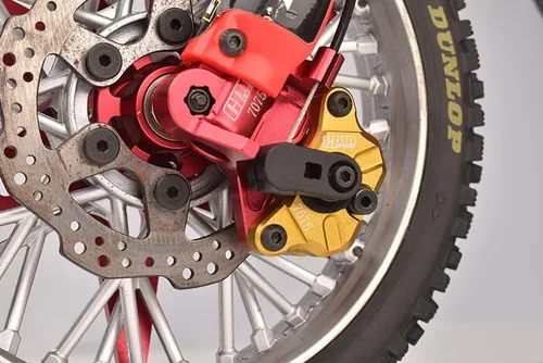Miniatura 2 de Aluminio 7075 Pinza De Freno Delantero Para LOSI 1:4 Promoto MX Motocicleta Dirt Bike RTR FXR LOS06000 LOS06002 Actualizaciones - Azul