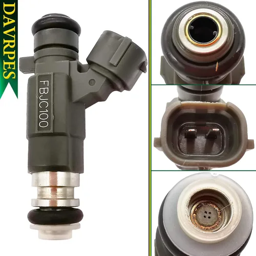 Miniatura 4 de 6 inyectores de combustible FBJC100 FJ828 de 4 agujeros Boquilla de pulverización de combustible para Infiniti 03-04 FX35 03-05 G35 01-03 QX4 00-01