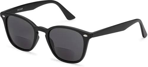 Miniatura 5 de grinderPUNCH Gafas de sol bifocales para lectores con ojo de cerradura retro cuadrado con borde de cuerno semi ojo de gato gafas de sol de lectura