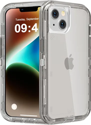 Miniatura 55 de Follaroma para iPhone 11, Funda Resistente a Prueba de Golpes, Protección Anti-Caída, Funda Protectora Transparente de Doble Capa Compatible