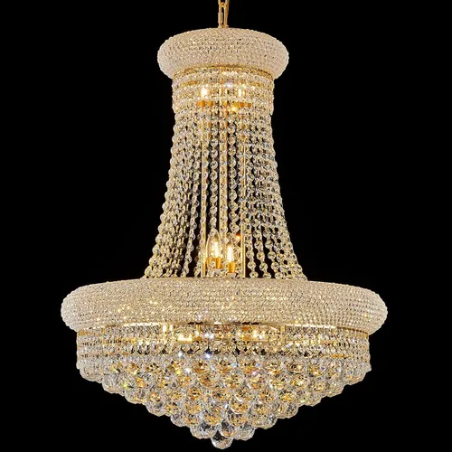 Miniatura 7 de Candelabros rectangulares de cristal para comedor, 10 luces de altura ajustable, lámpara de techo ovalada de cristal para isla de cocina, acabado